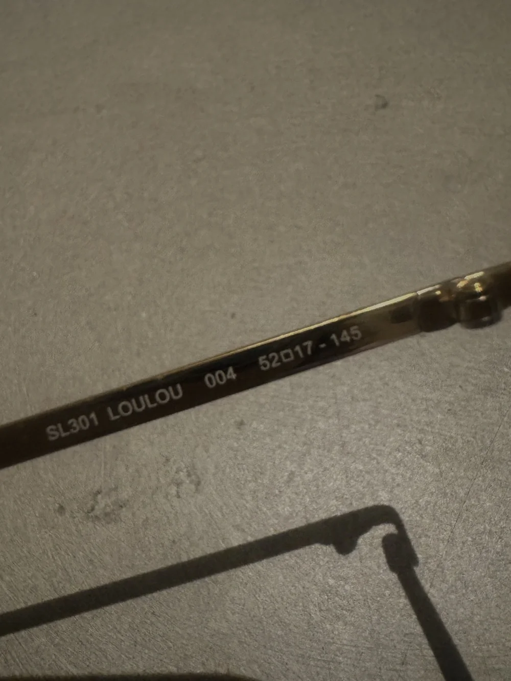Saint Laurent SL 301 Loulou Heart Sunglasses
